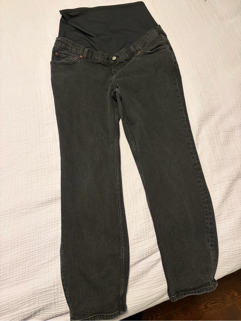 Abercrombie Maternity Ankle Straight Jean- 30L